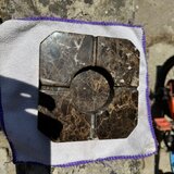 Scrumiere din marmura naturala